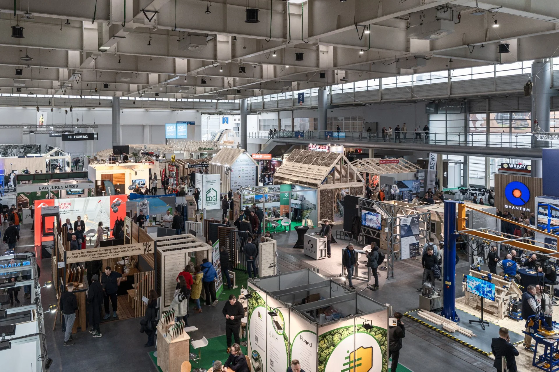 Tradeshow Drone View