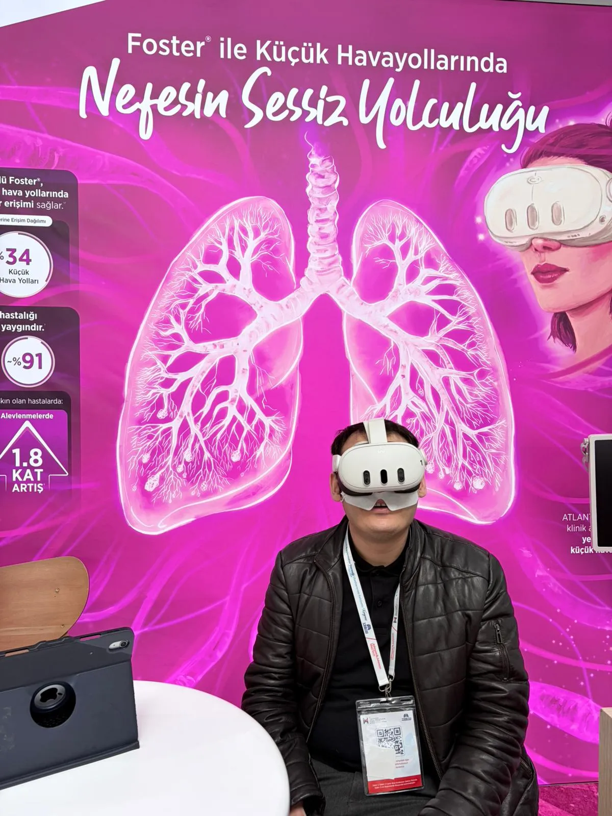 Chiesi Foster - Astım ve KOAH Nefes Yolculuğu VR Deneyimi — sahada 1