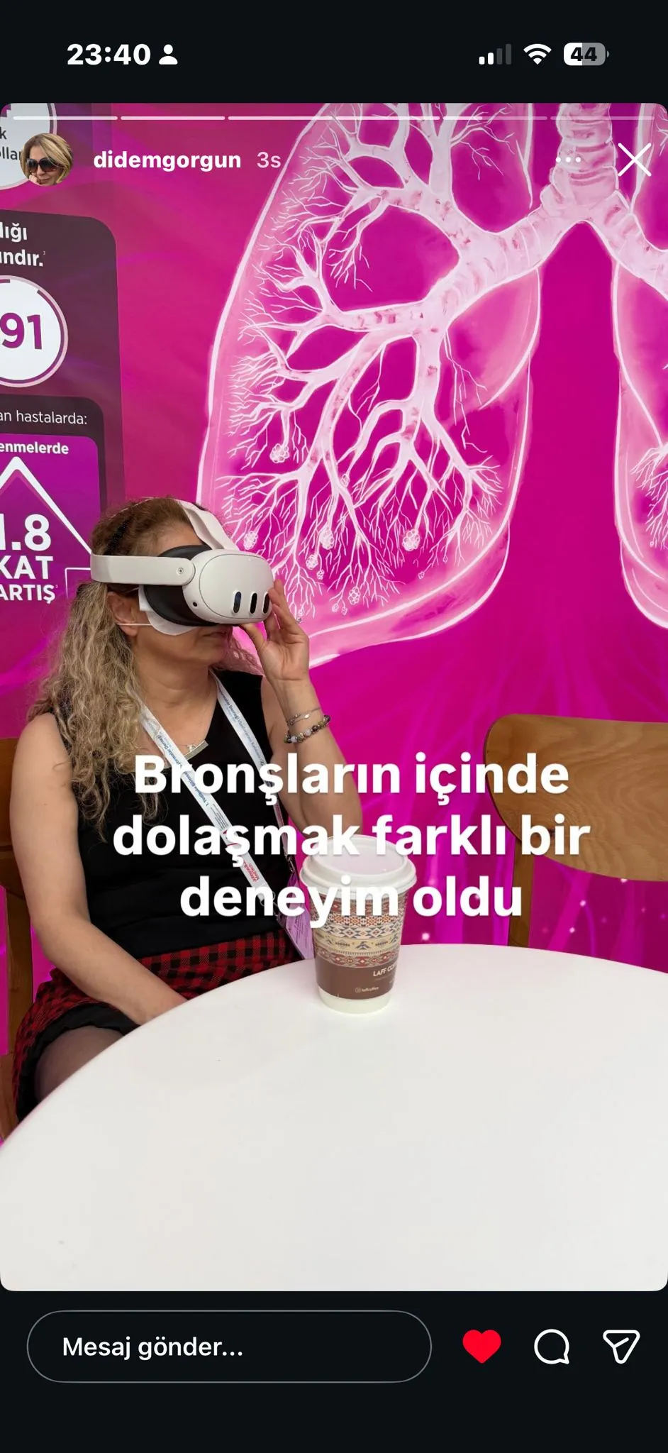 Chiesi Foster - Astım ve KOAH Nefes Yolculuğu VR Deneyimi — sahada 2