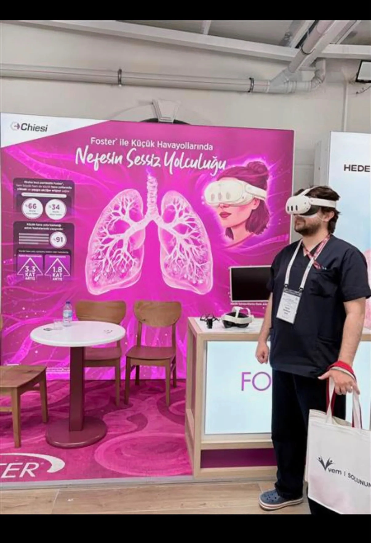 Chiesi Foster - Astım ve KOAH Nefes Yolculuğu VR Deneyimi — sahada 4