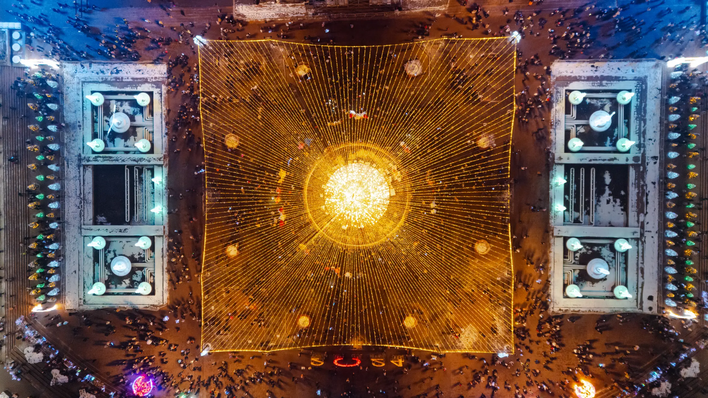 Festival ve Konser Aerial Çekimi