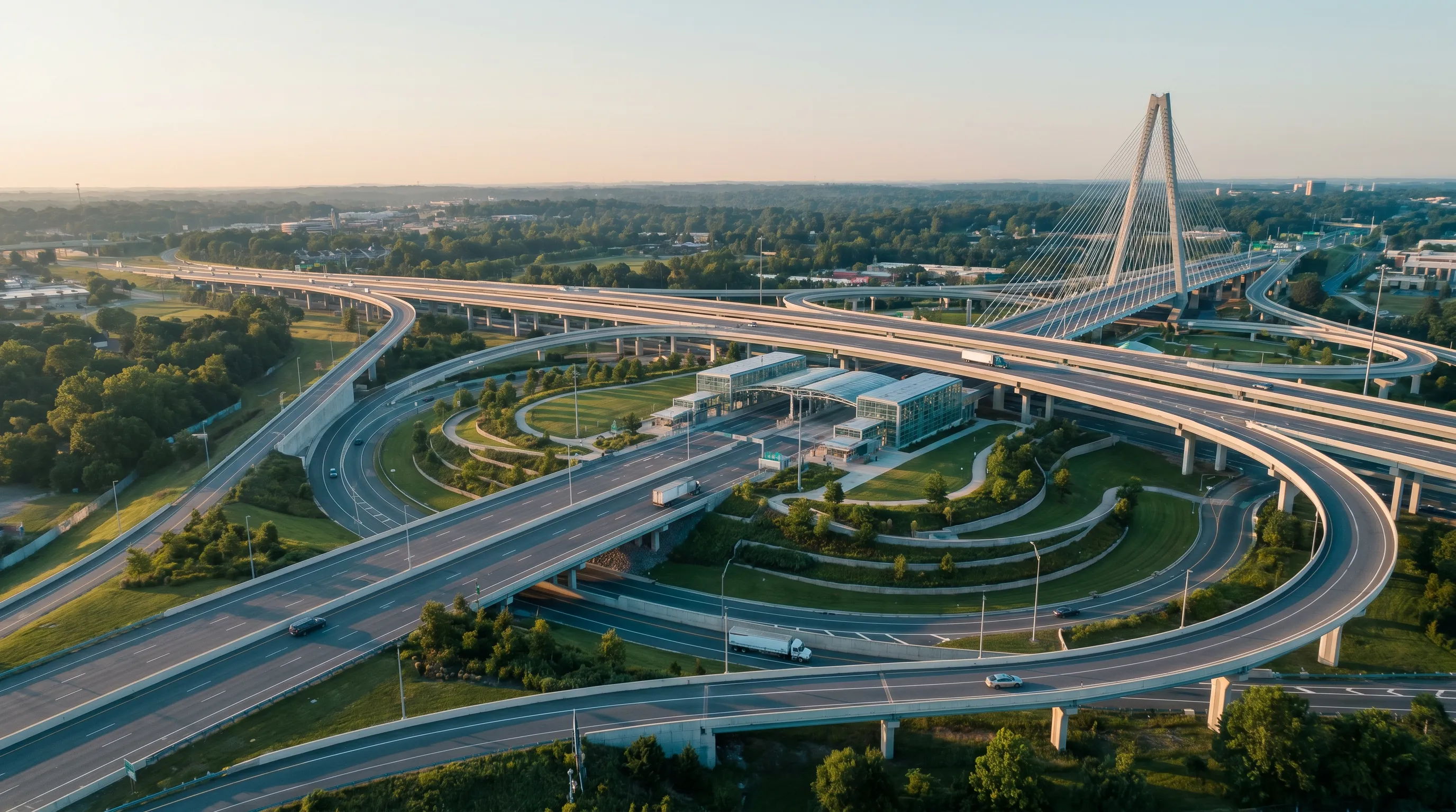 Public infrastructure project animation