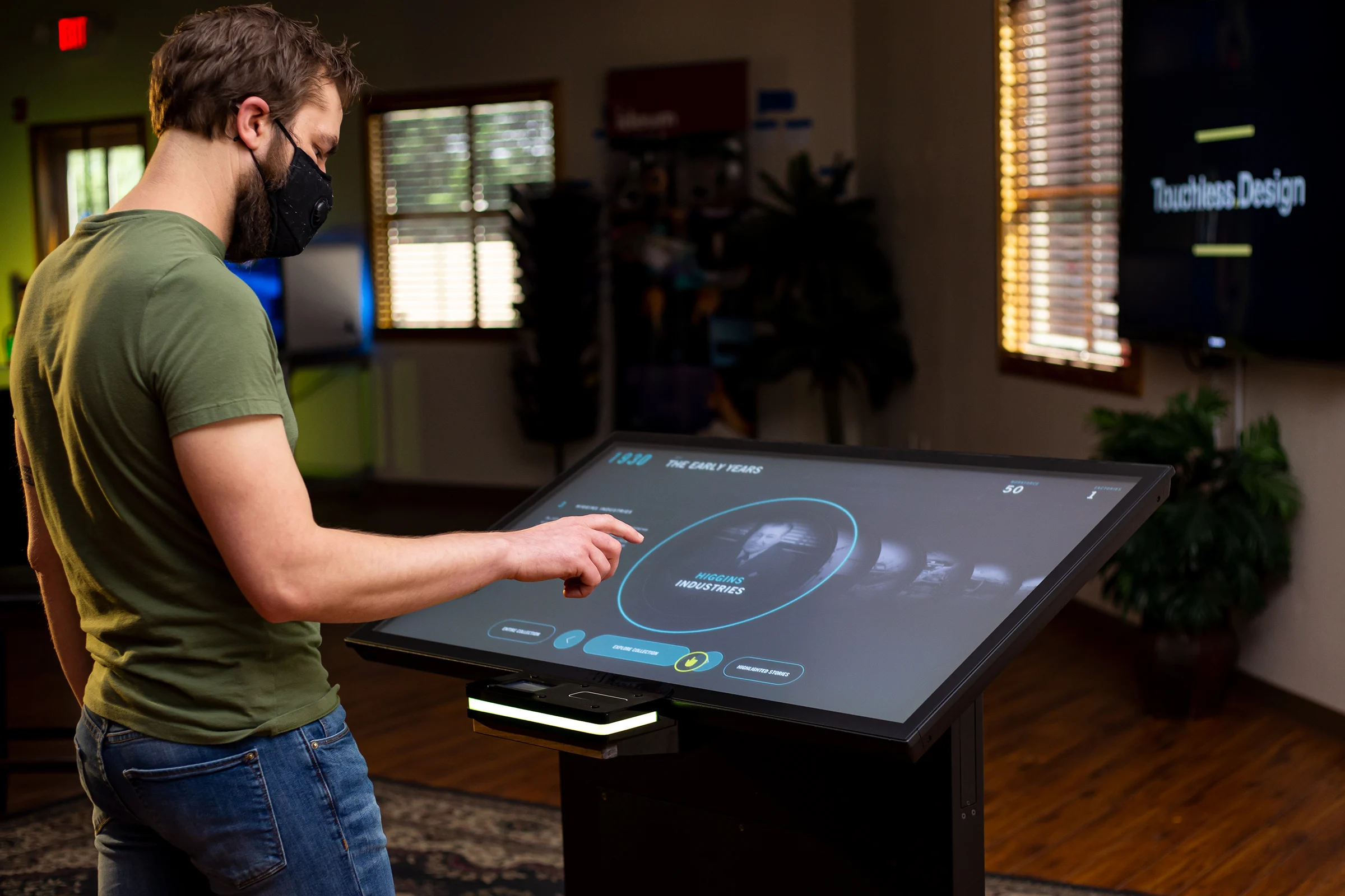 Touchscreen Information Stands