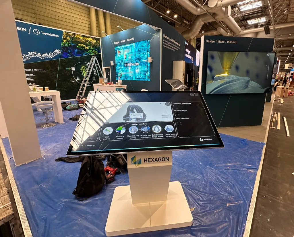 Kiosk interactive example
