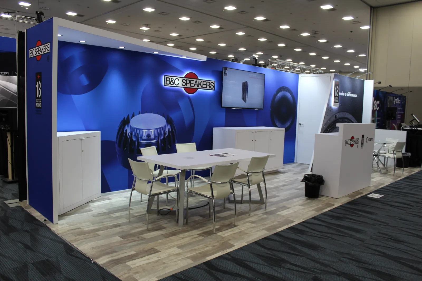 empty booth