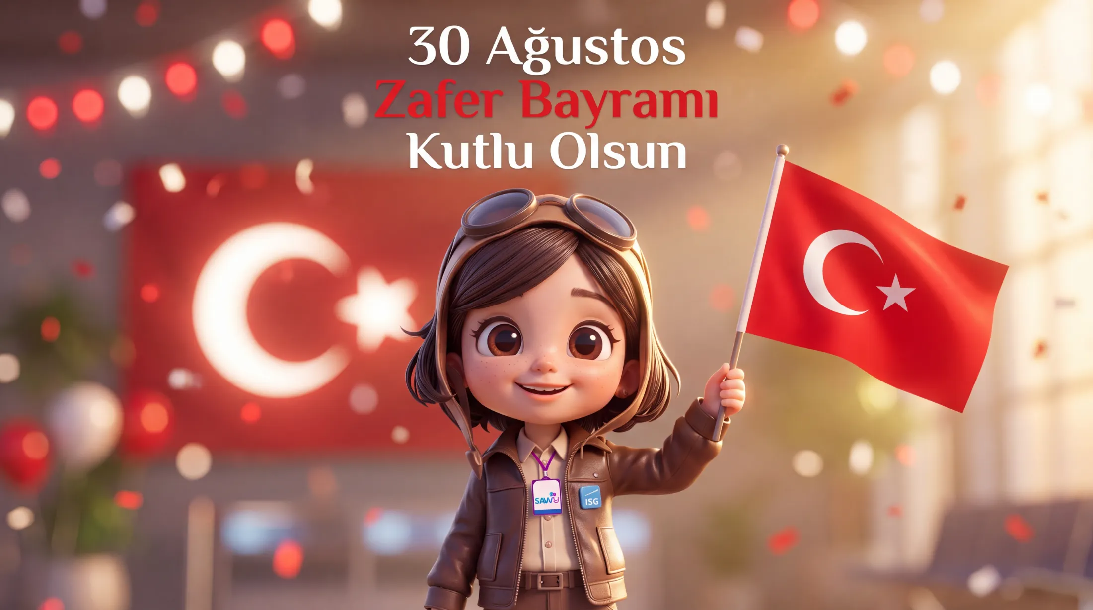 İstanbul Sabiha Gökçen Havalimanı - SAVVy 30 Ağustos Zafer Bayramı Filmi