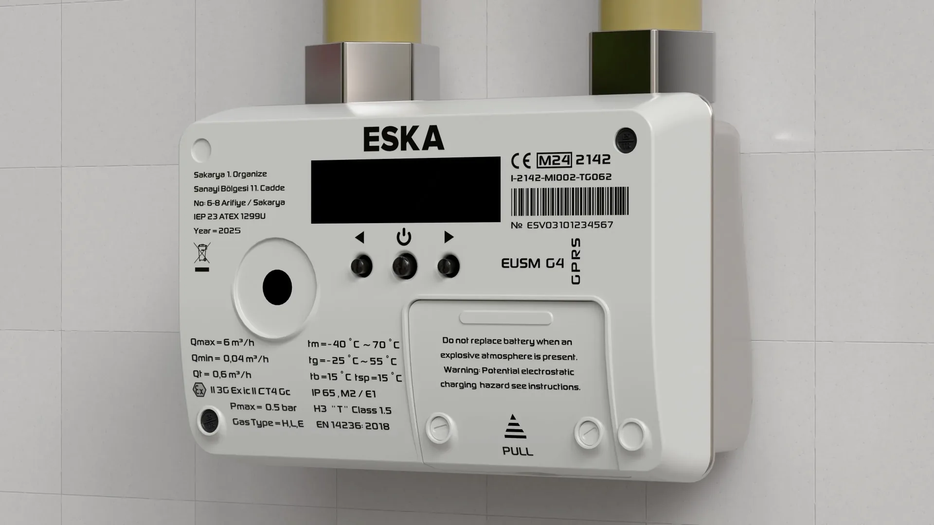ESKA - EUSM G4 Ultrasonik Akıllı Sayaç