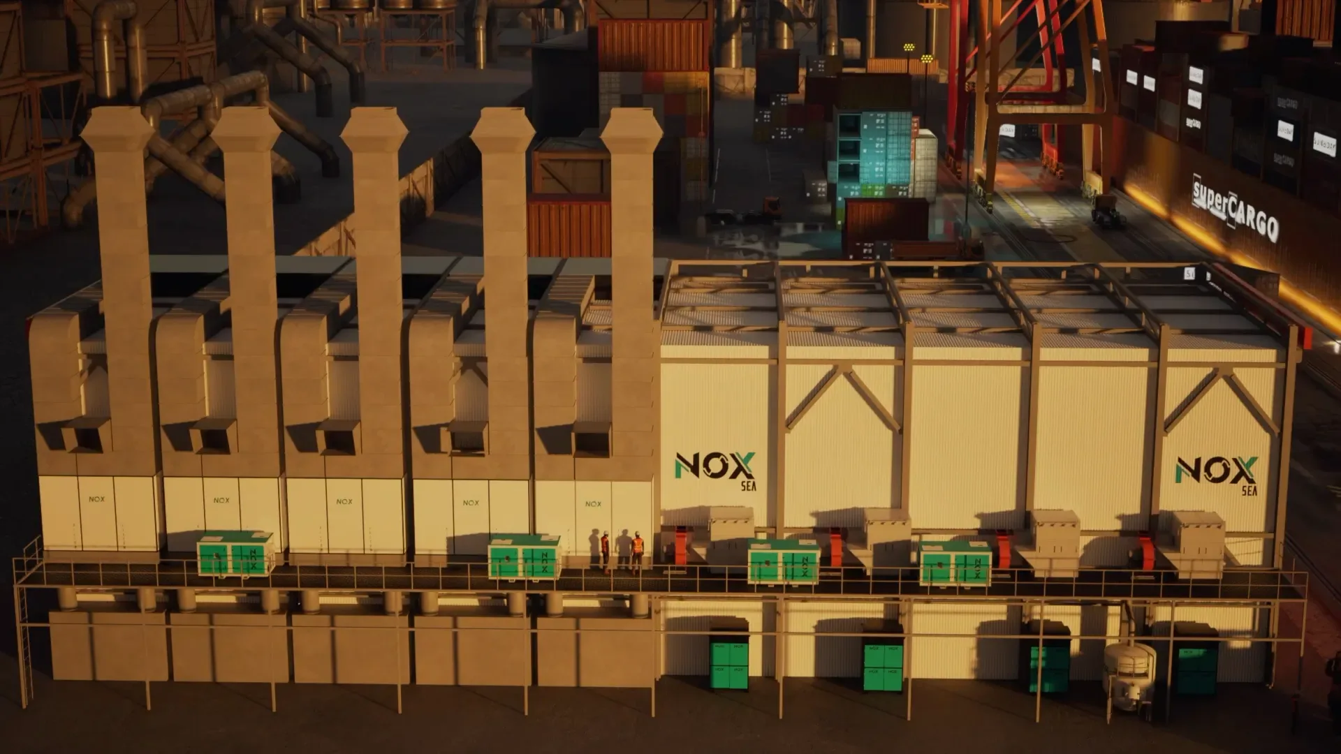 NOX Sea - Sandblasting Facility Interactive Application
