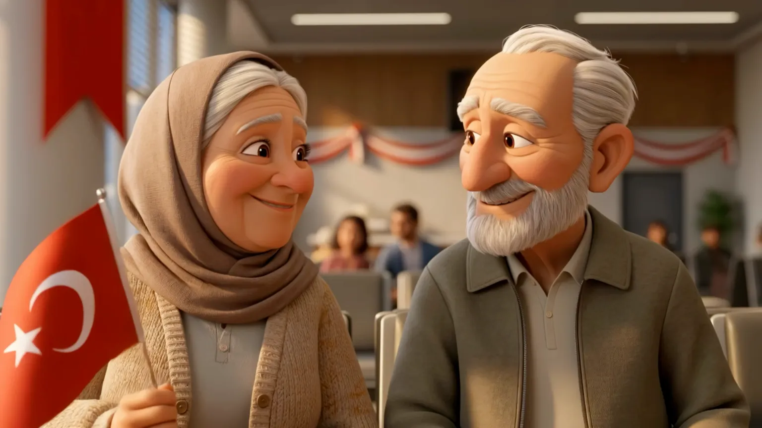 İstanbul Sabiha Gökçen Havalimanı - SAVVy 30 Ağustos Zafer Bayramı Filmi — kare 3