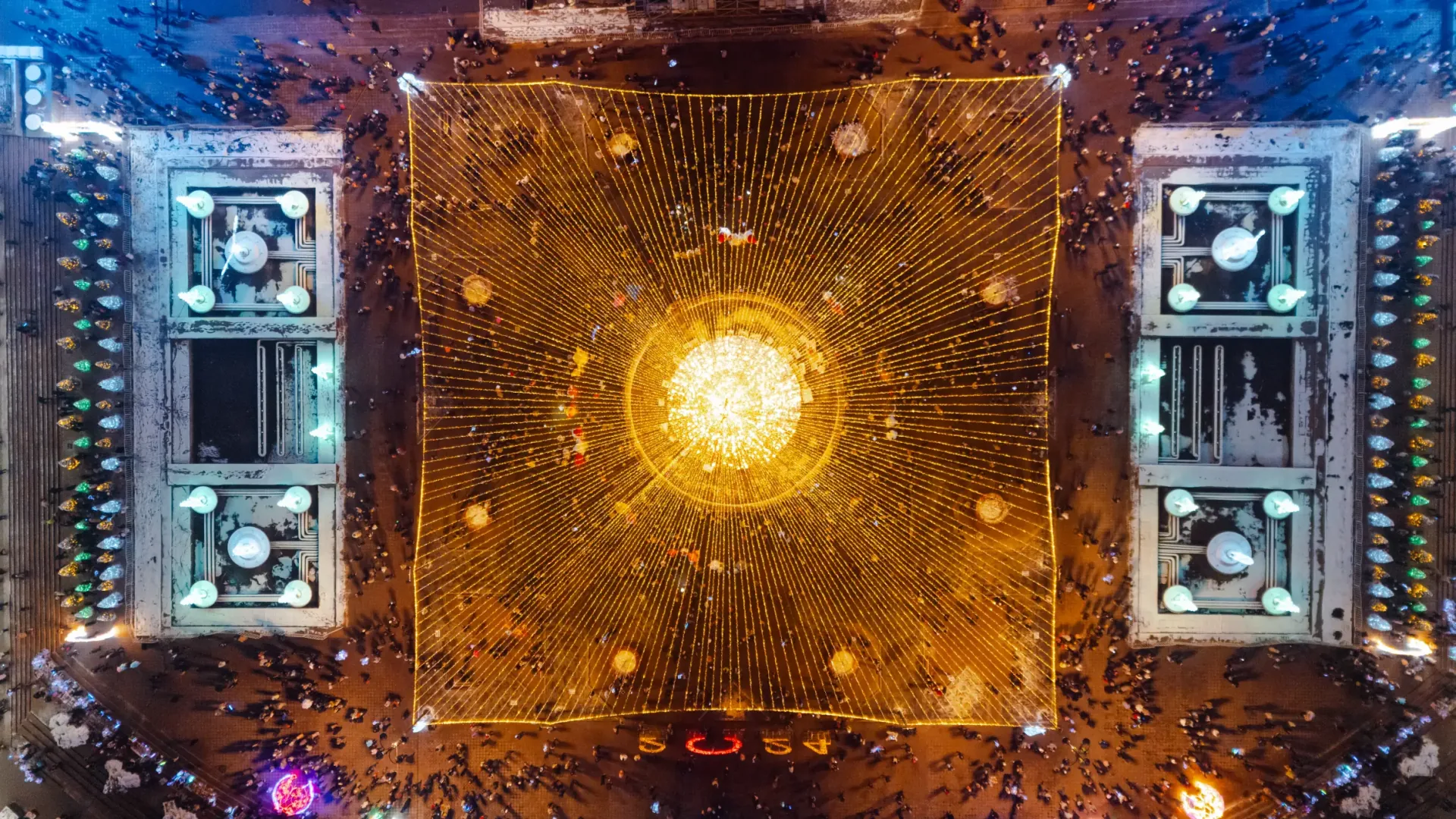 Festival ve Konser Aerial Çekimi