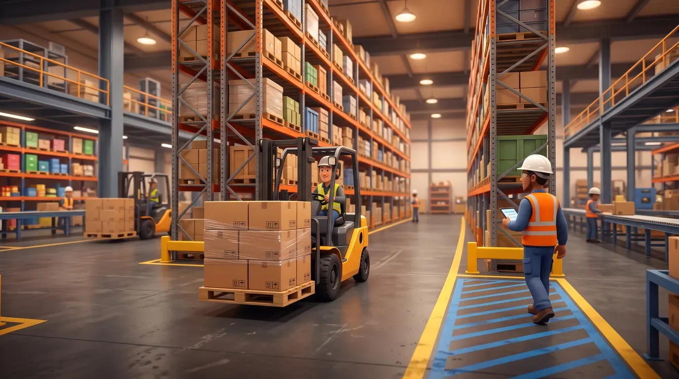 Forklift Trafiği ve İstifleme Güvenliği