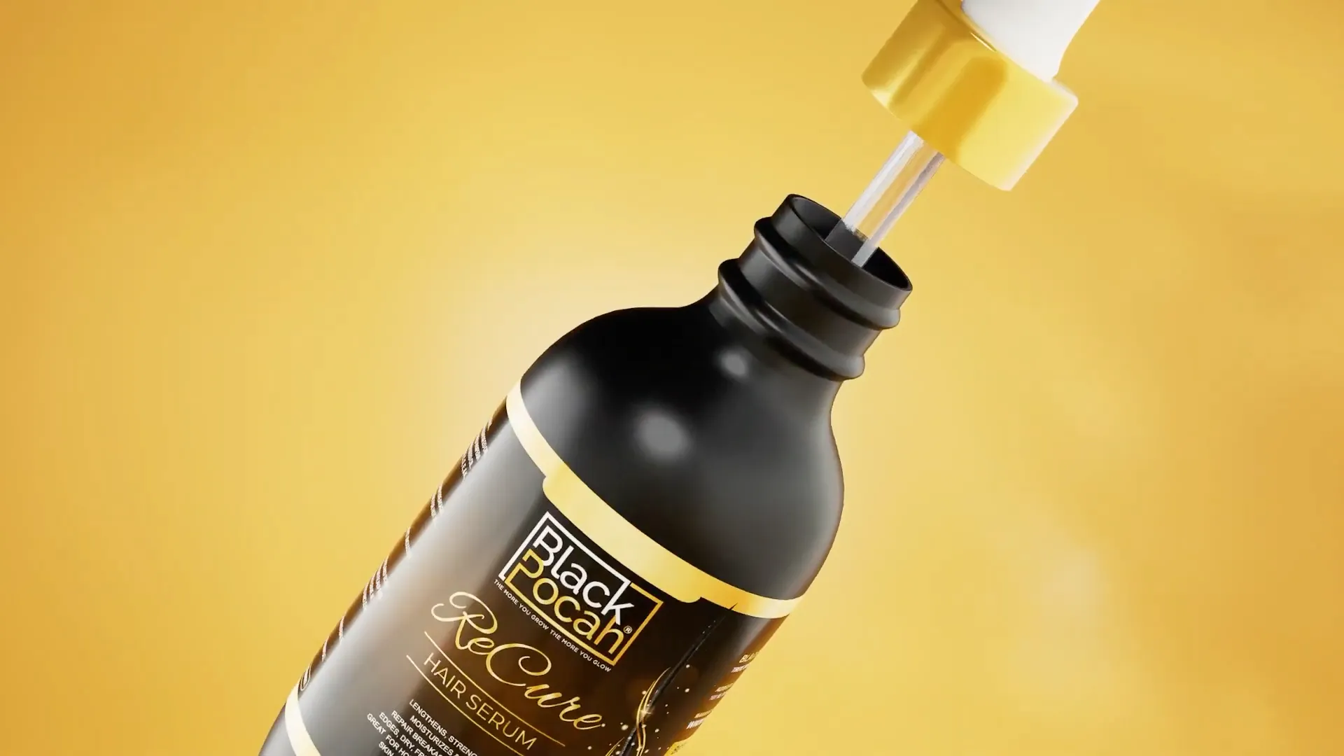 Black Pocah - E-Commerce Product 3D Animation