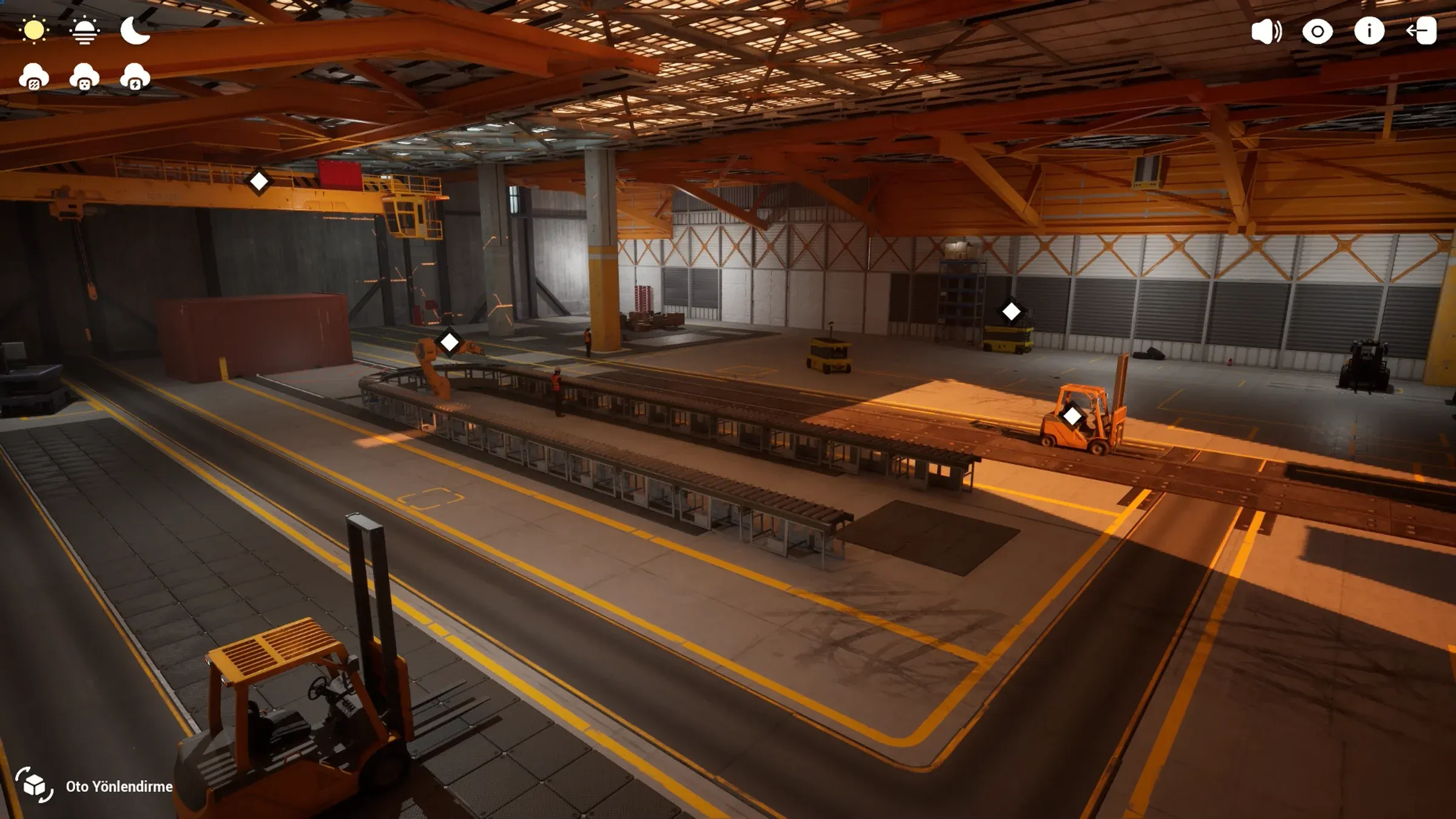 ADIM - Factory Introduction 3D Animations (Digital Twin)